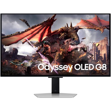 SAMSUNG Monitor Odyssey G8 G80SD, 81,3 cm (32"), 240Hz, FreeSync Premium Pro, OLED, DP, 2xHDMI